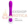 Estimulador de punto G con masejador de clitoris y carga USB